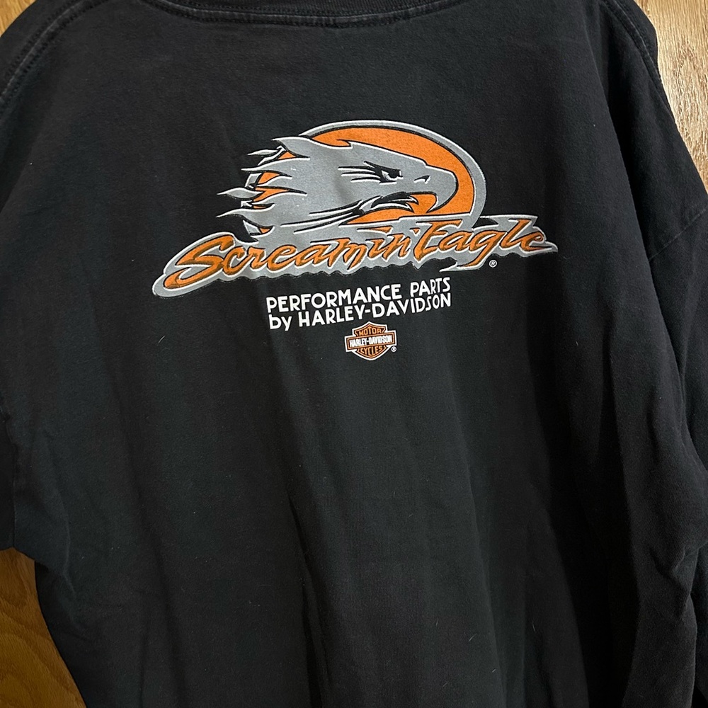 Screamin Eagle Men’s Harley Davidson Long Sleeve Shirt